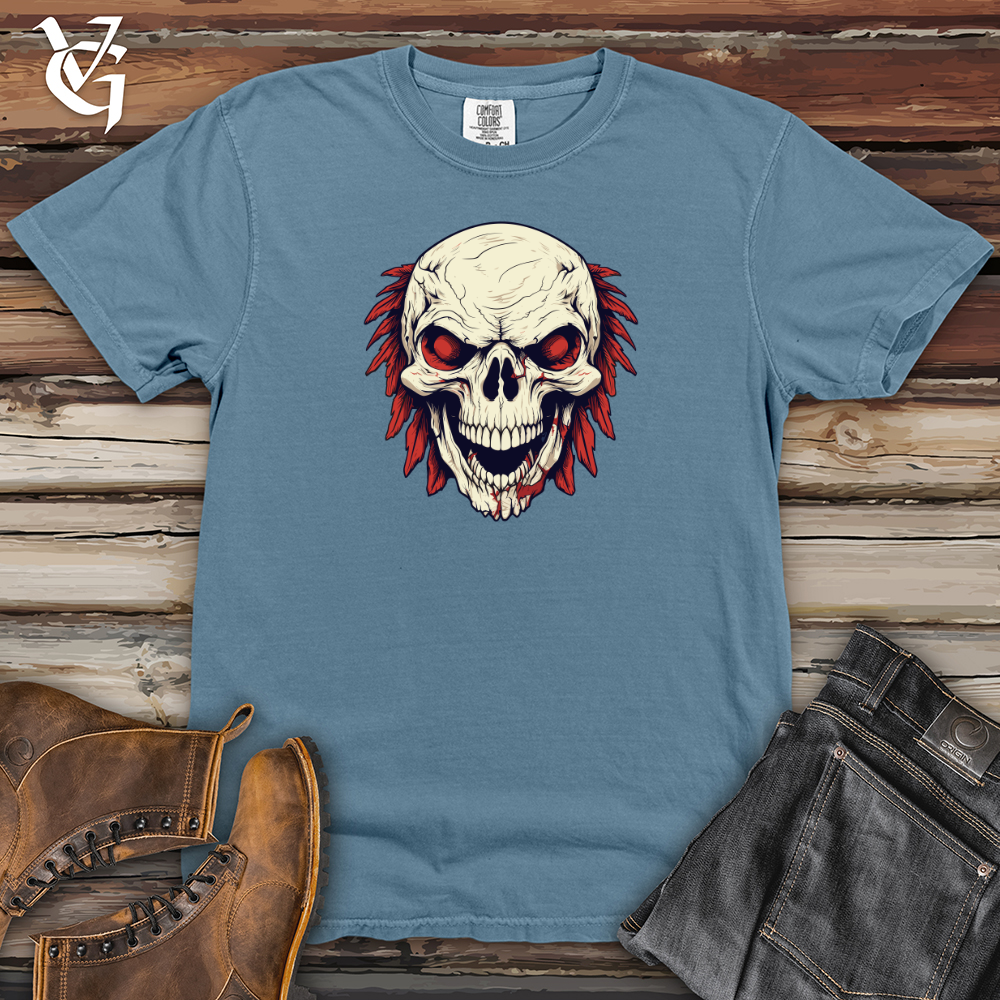 Viking Goods Fierce Guardians Crest Heavy Cotton Comfort Colors Tee Blue Jean / L