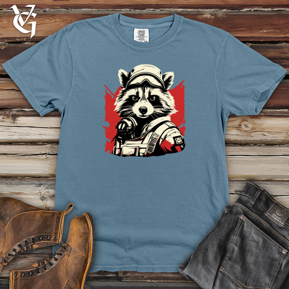 Viking Goods First Responder Raccoon Alert Heavy Cotton Comfort Colors Tee Blue Jean / L