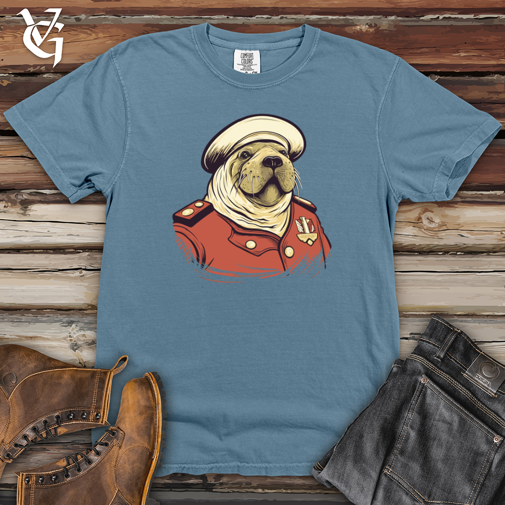 Viking Goods First Responder Walrus Watch Heavy Cotton Comfort Colors Tee Blue Jean / L