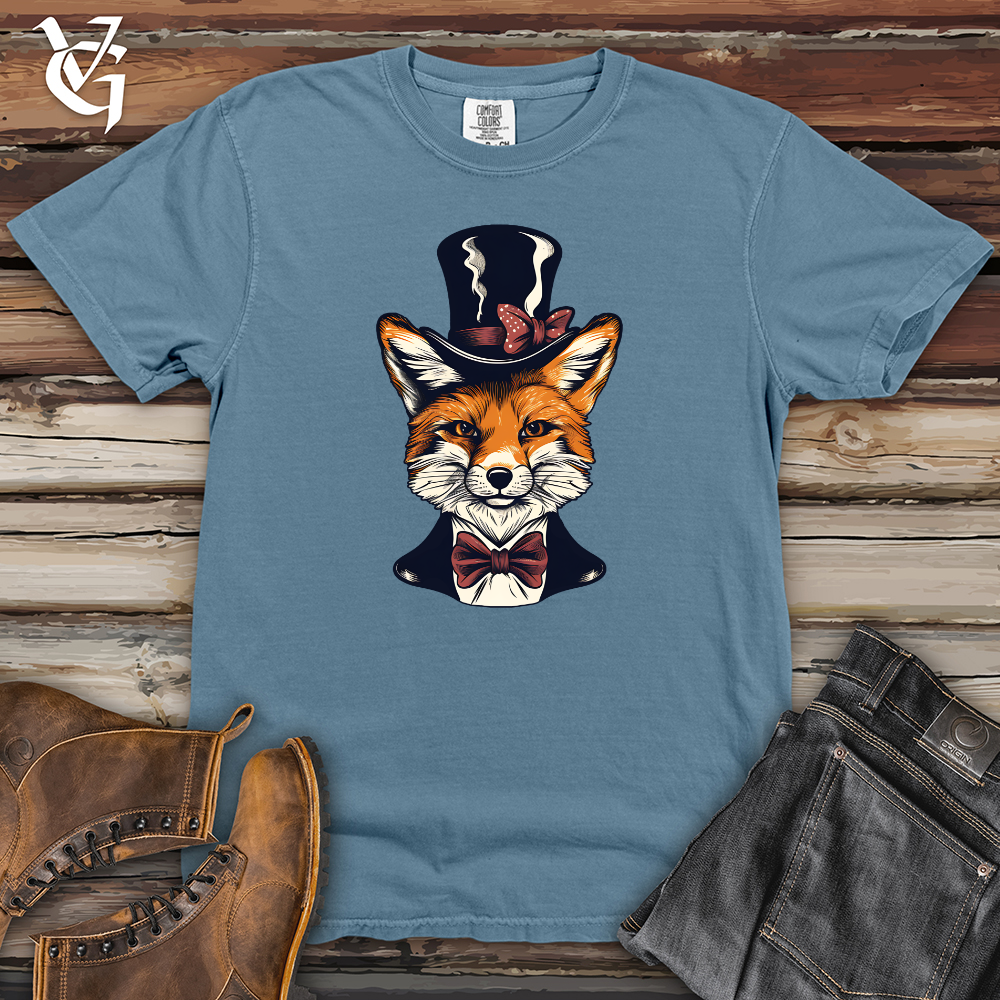 Viking Goods Foxy Finesse Heavy Cotton Comfort Colors Tee Blue Jean / L