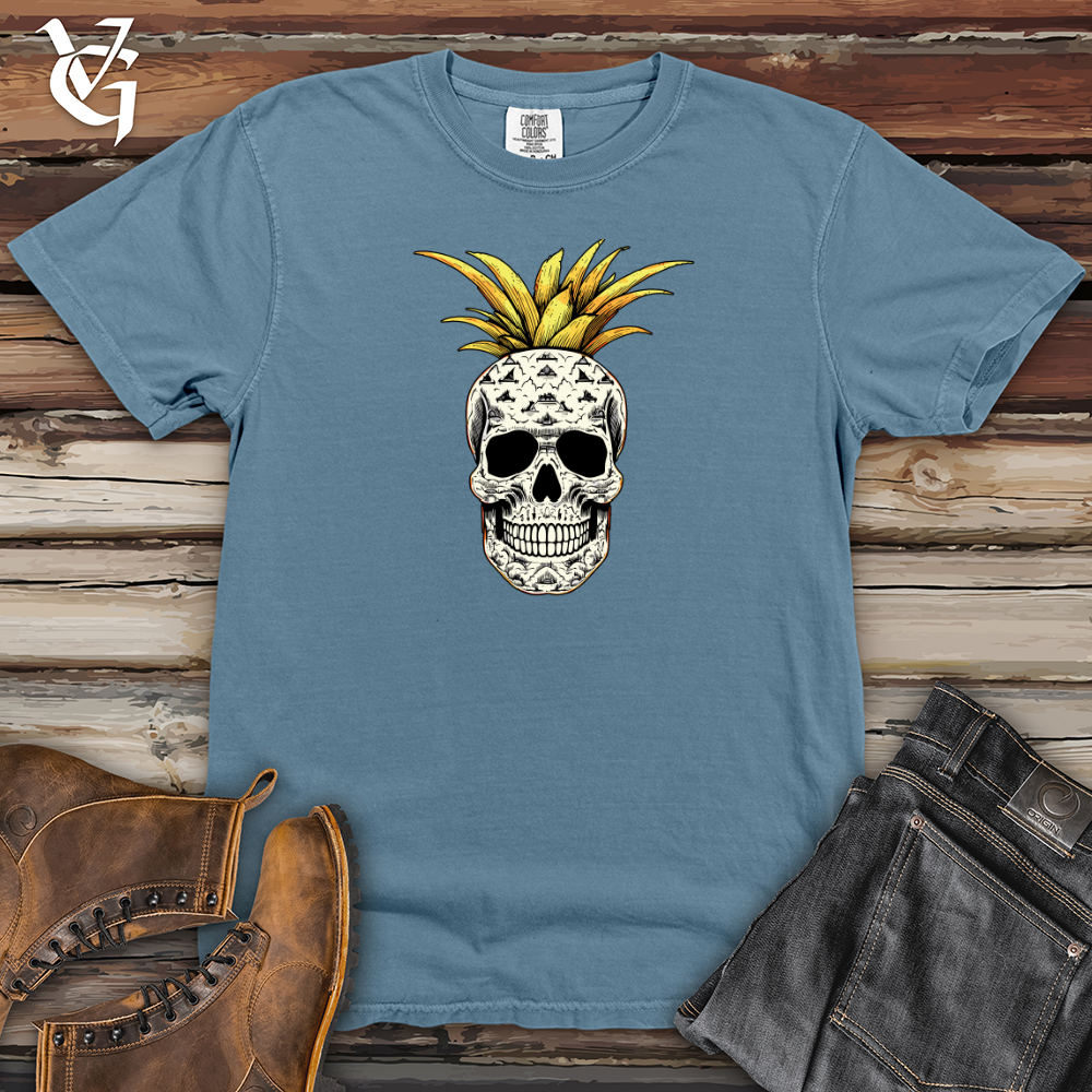 Viking Goods Galactic Pineapple Wanderer Heavy Cotton Comfort Colors Tee Blue Jean / L