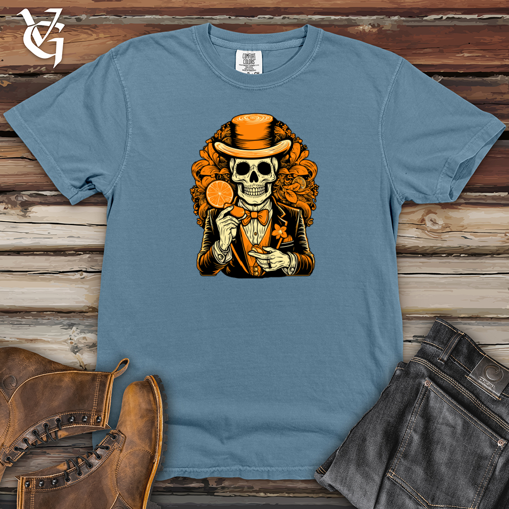 Viking Goods Gilded Citrus Wealth Heavy Cotton Comfort Colors Tee Blue Jean / L