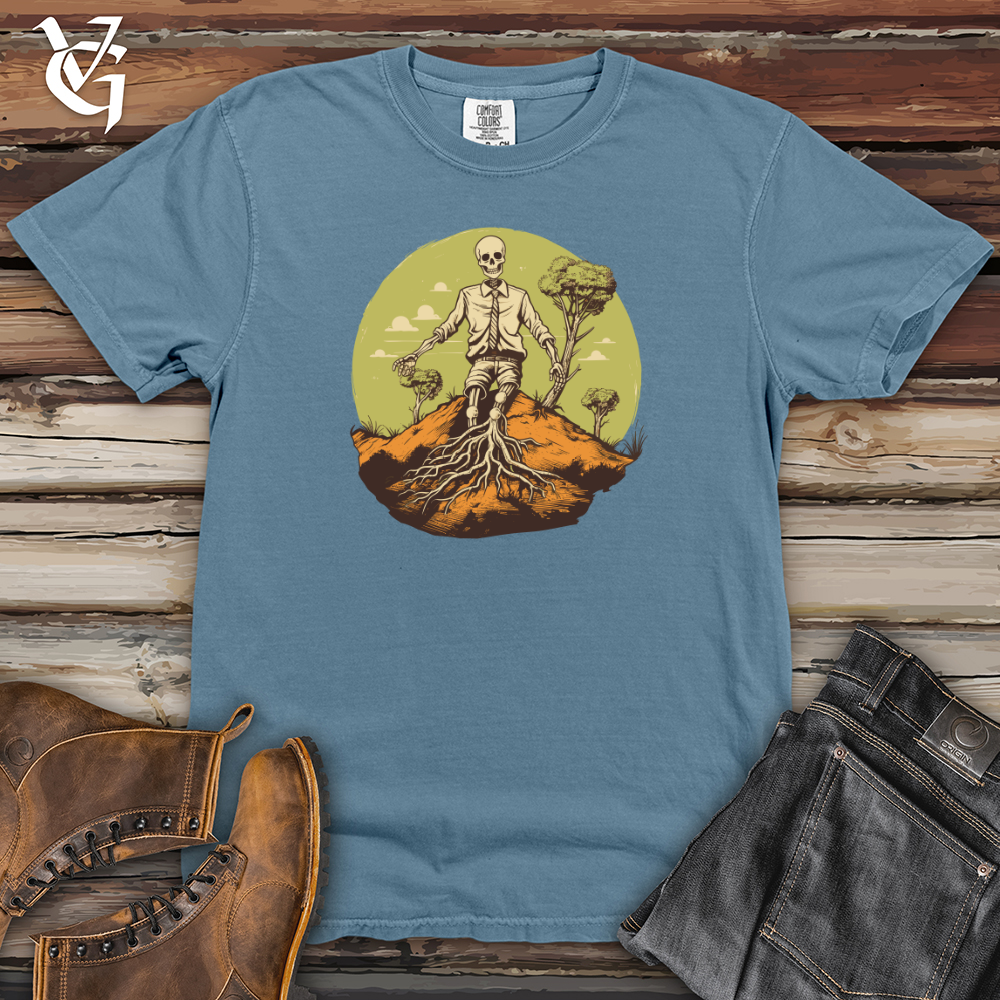 Viking Goods Grunge Reforesting Rebel Heavy Cotton Comfort Colors Tee Blue Jean / L