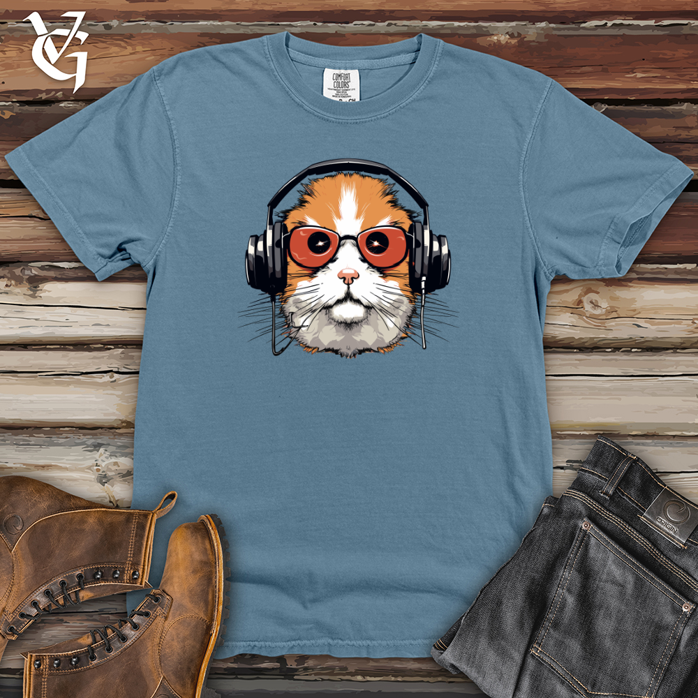 Viking Goods Hamster Headphone Harmony Heavy Cotton Comfort Colors Tee Blue Jean / L