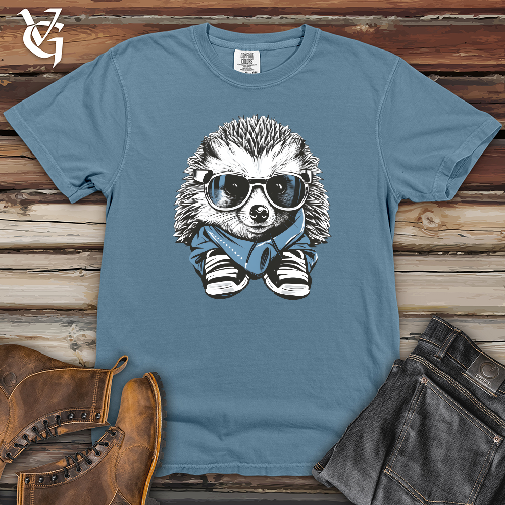 Viking Goods Hedgehog Sneakerhead Heavy Cotton Comfort Colors Tee Blue Jean / L