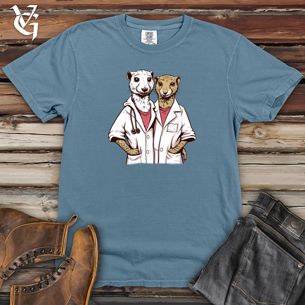Viking Goods Meerkats Medical Team Heavy Cotton Comfort Colors Tee Blue Jean / L