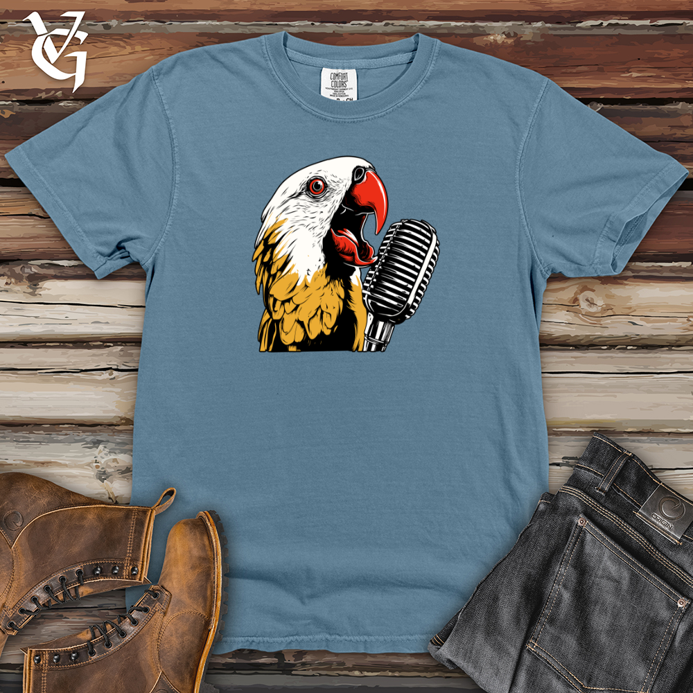 Viking Goods Melodic Plumage Heavy Cotton Comfort Colors Tee Blue Jean / L