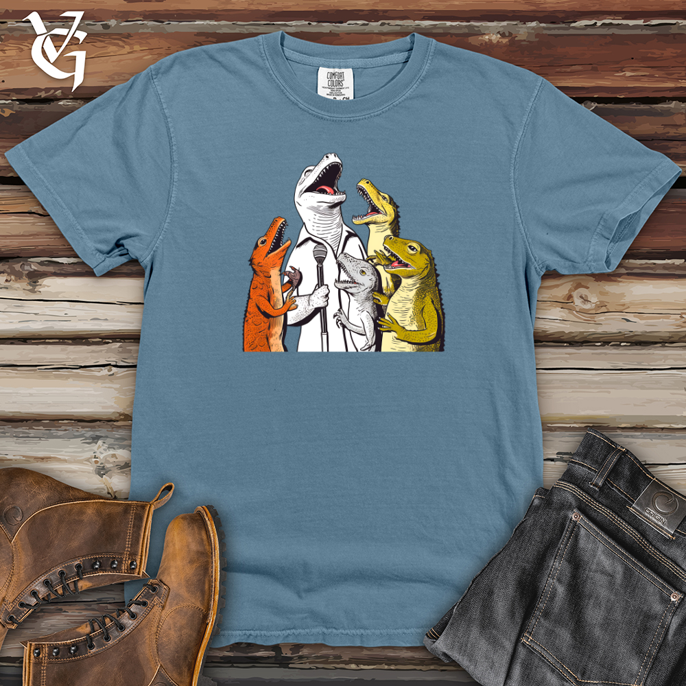 Viking Goods Melodic Reptile Ensemble Heavy Cotton Comfort Colors Tee Blue Jean / L