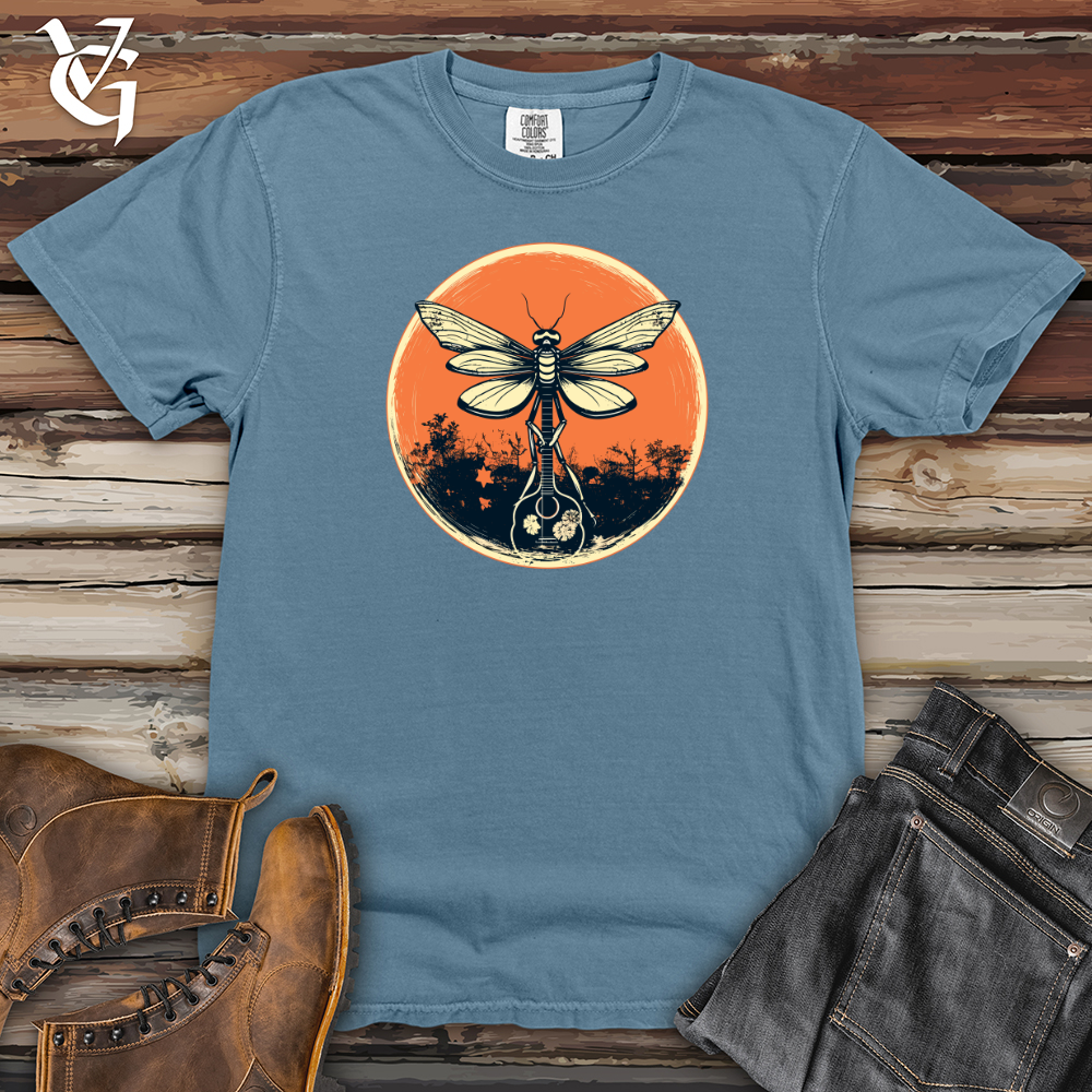 Viking Goods Melodic Wings Serenade Heavy Cotton Comfort Colors Tee Blue Jean / L