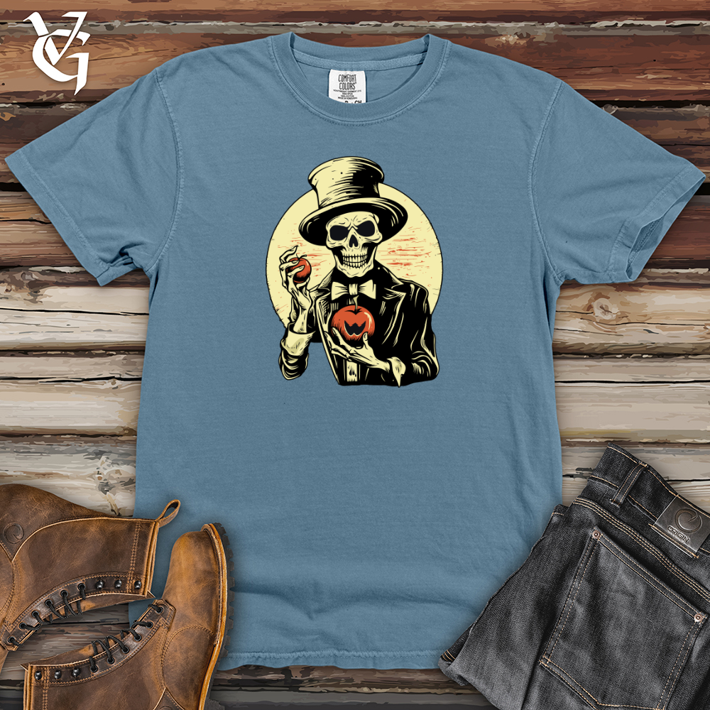 Viking Goods Mischievous Apple Haunts Heavy Cotton Comfort Colors Tee Blue Jean / L