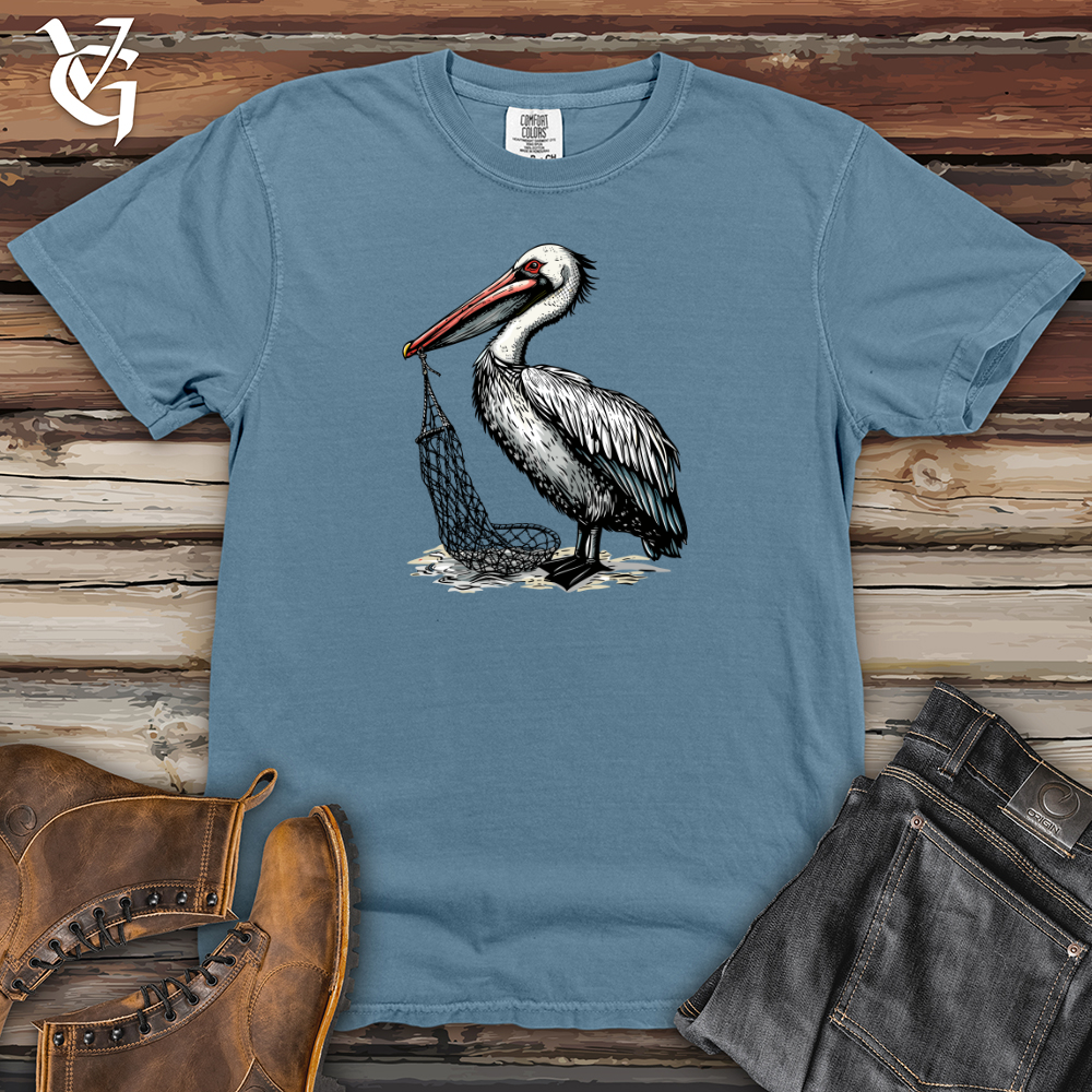 Viking Goods Pelican Fisher's Pride Heavy Cotton Comfort Colors Tee Blue Jean / L