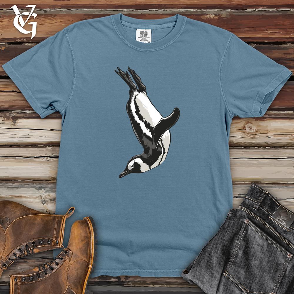 Viking Goods Penguin Dive Grace Heavy Cotton Comfort Colors Tee Blue Jean / L