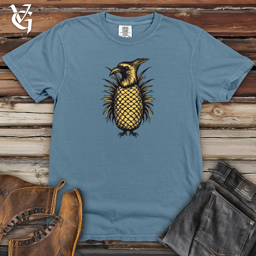 Viking Goods Pineapple Raven Heavy Cotton Comfort Colors Tee Blue Jean / L
