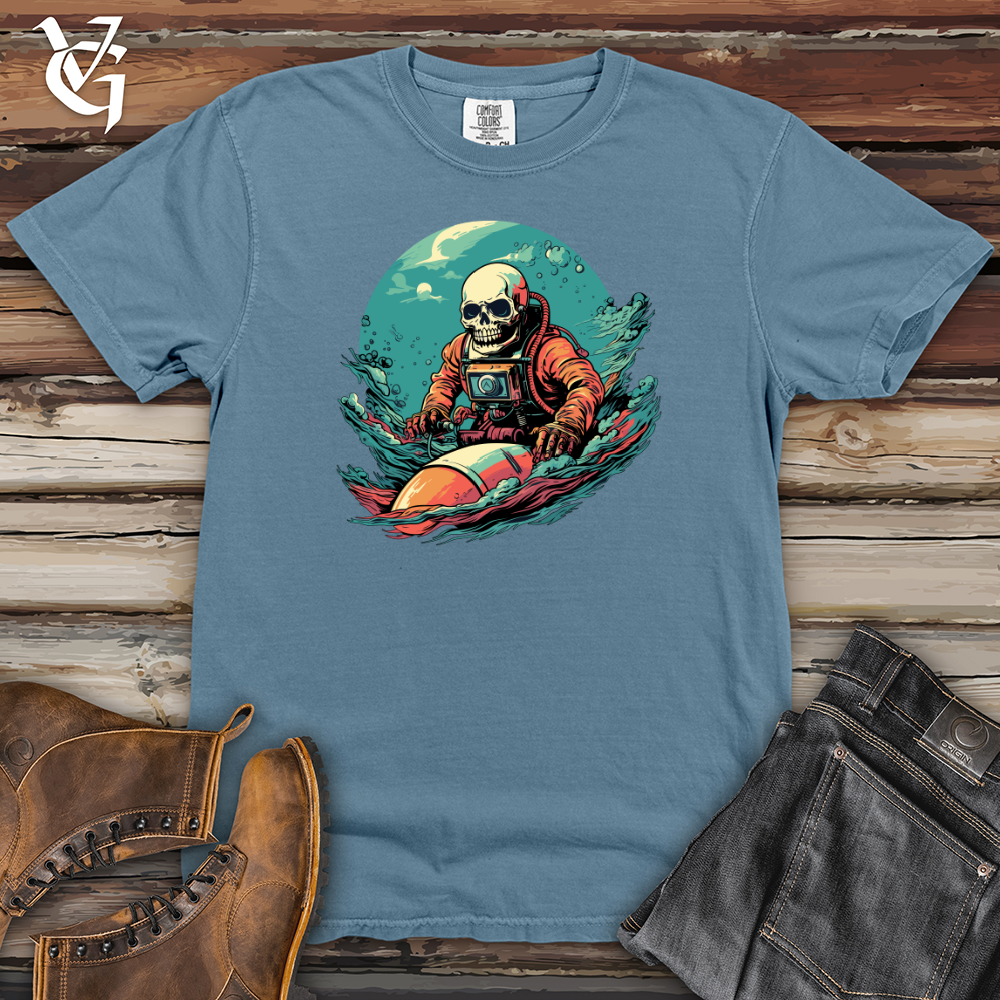 Viking Goods Pop Submarine Explorer Heavy Cotton Comfort Colors Tee Blue Jean / L