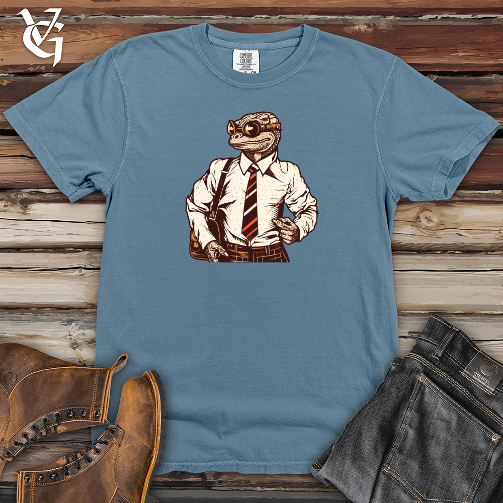 Viking Goods Professional Reptile Attire Heavy Cotton Comfort Colors Tee Black / L