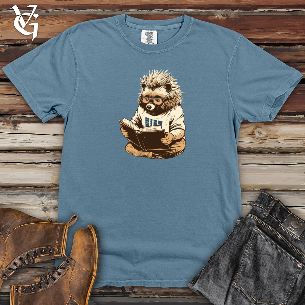 Viking Goods Quill Infused Tales Heavy Cotton Comfort Colors Tee Blue Jean / L