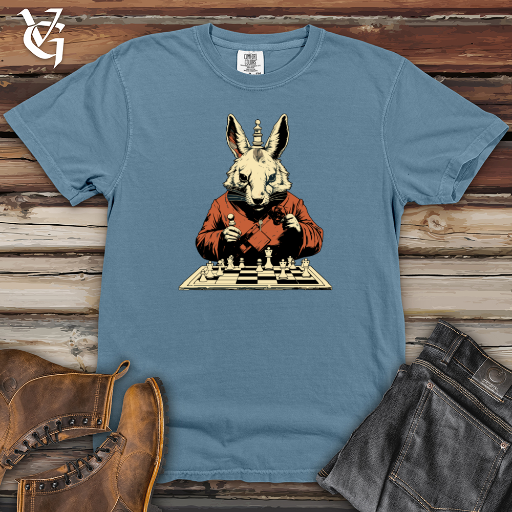 Viking Goods Retro Chess Master Heavy Cotton Comfort Colors Tee Blue Jean / L