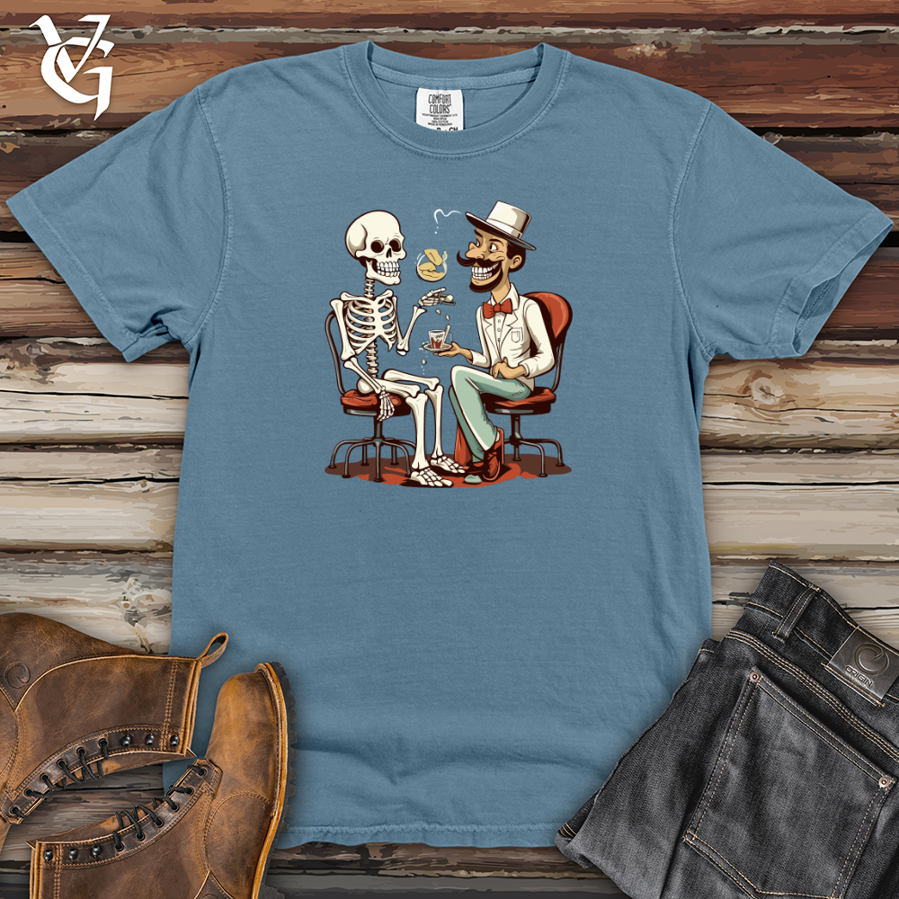 Viking Goods Retro Dental Comedy Heavy Cotton Comfort Colors Tee Blue Jean / L