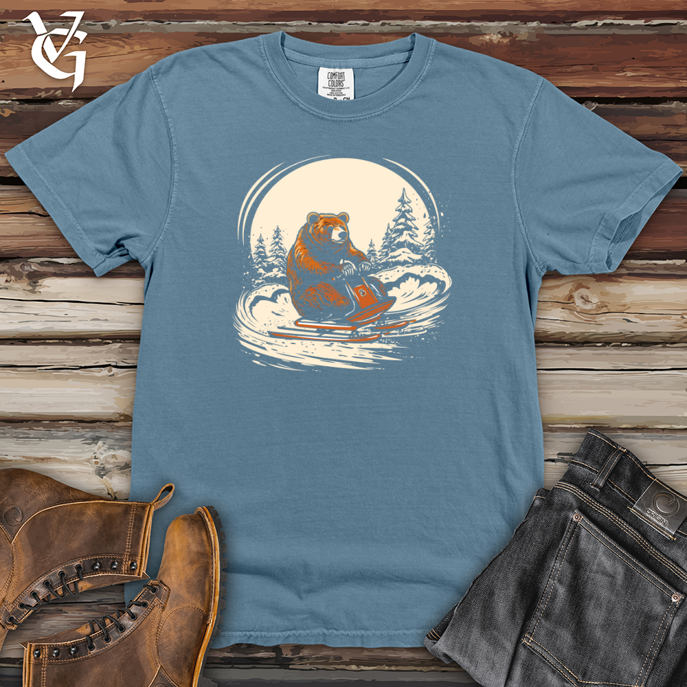 Viking Goods Retro Glide Heavy Cotton Comfort Colors Tee Blue Jean / L