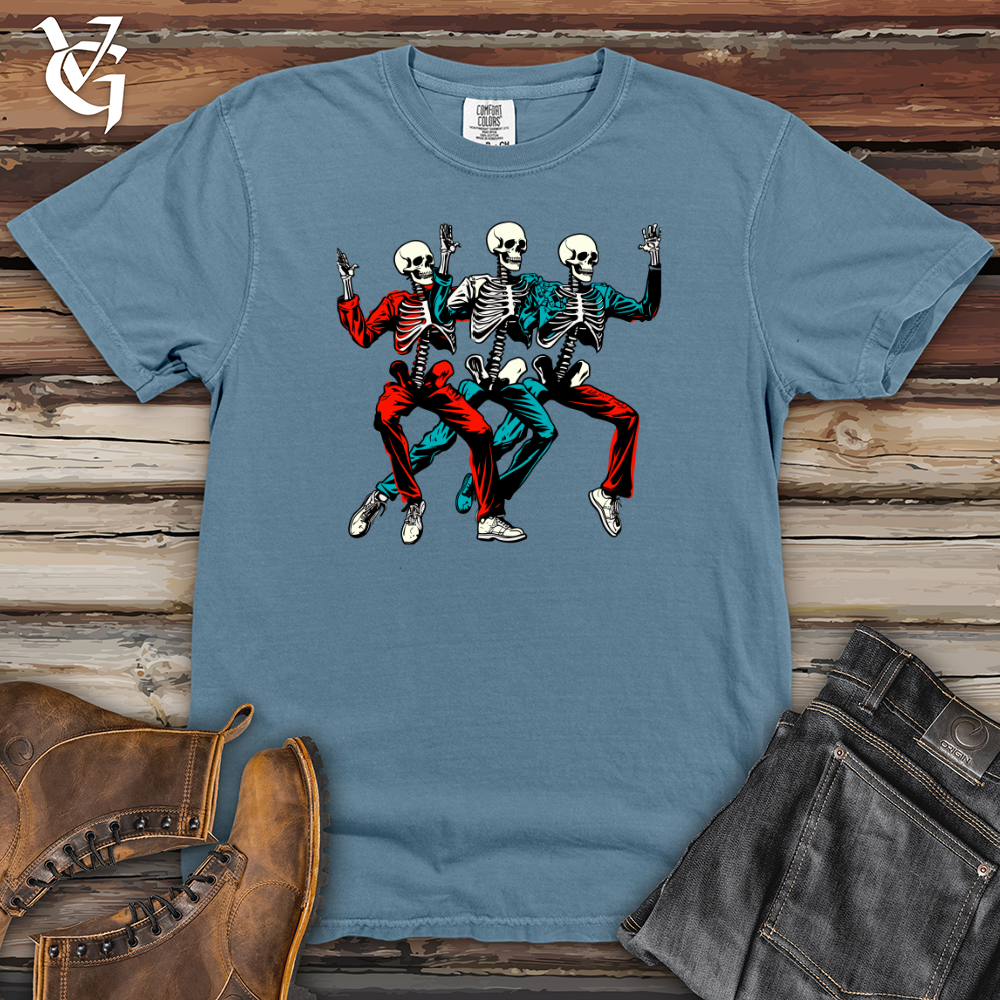 Viking Goods Retro Groove Fusion Heavy Cotton Comfort Colors Tee Blue Jean / L