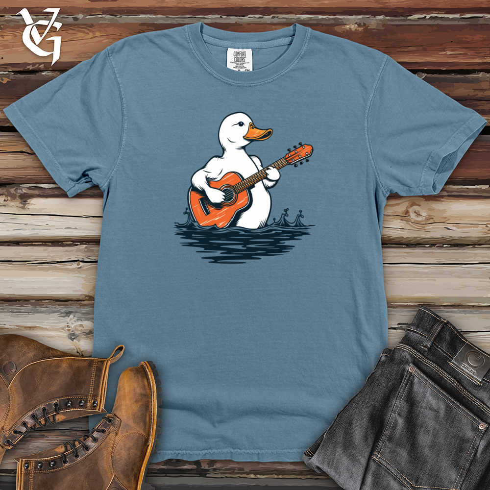 Viking Goods Retro Quackstrings 01 Heavy Cotton Comfort Colors Tee Blue Jean / L