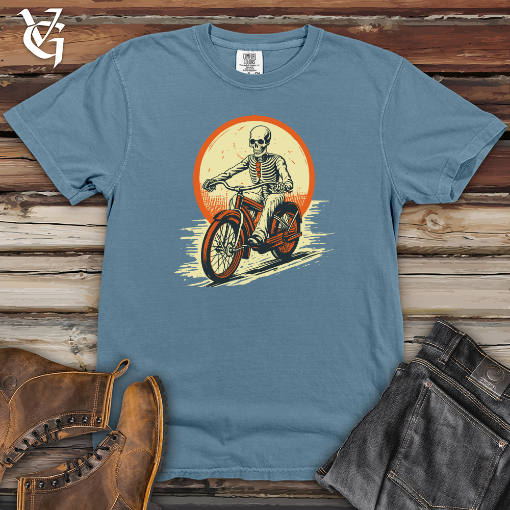 Viking Goods Retro Trike Surprise Heavy Cotton Comfort Colors Tee Blue Jean / L