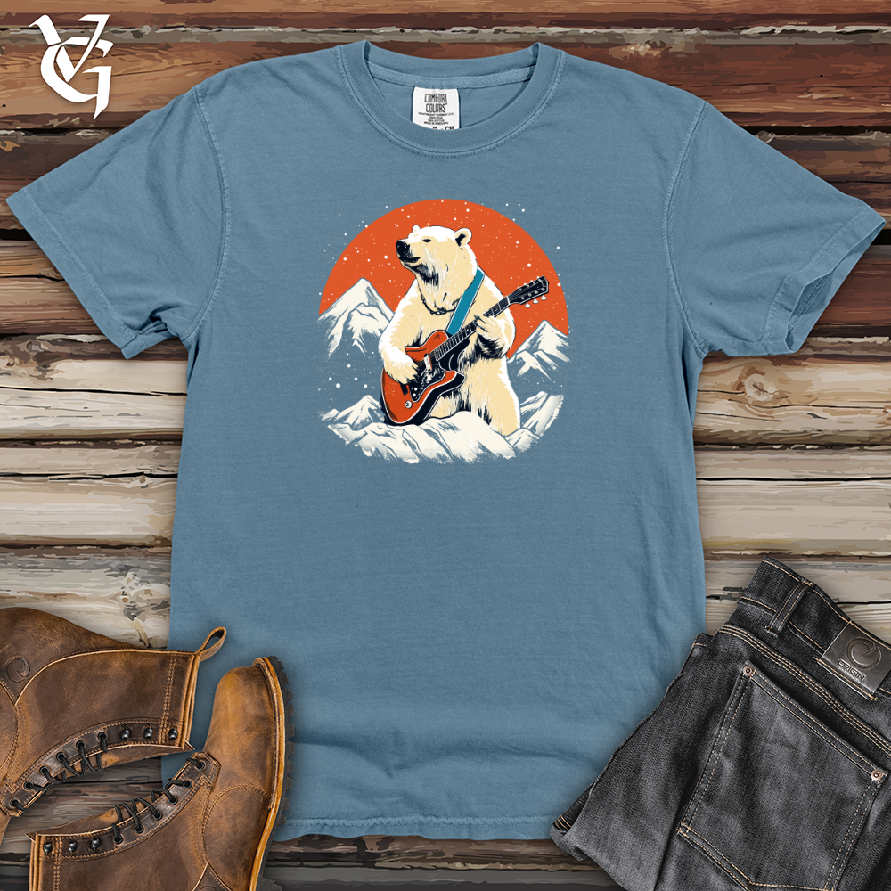 Viking Goods Rockin Arctic Grooves Heavy Cotton Comfort Colors Tee Blue Jean / L