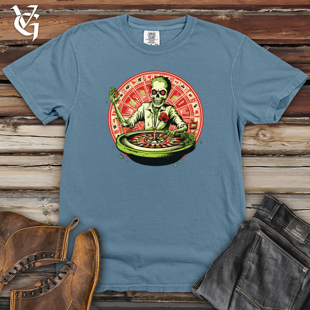 Viking Goods Roulette Adventurer Watermelon Heavy Cotton Comfort Colors Tee Blue Jean / L