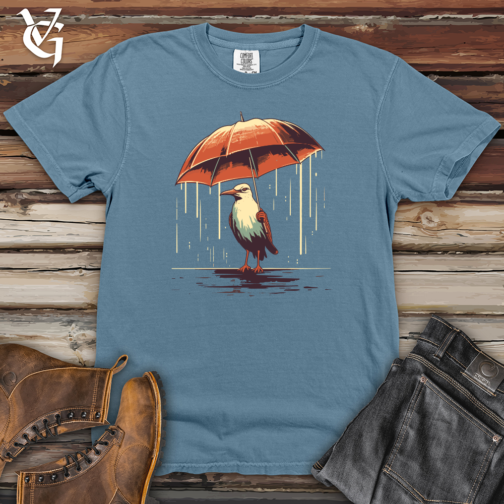 Viking Goods Seagull Coastal Shower Umbrella Haven Heavy Cotton Comfort Colors Tee Blue Jean / L