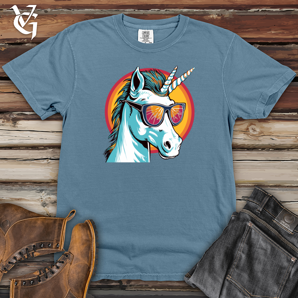 Viking Goods Shades of Magic Heavy Cotton Comfort Colors Tee Blue Jean / L