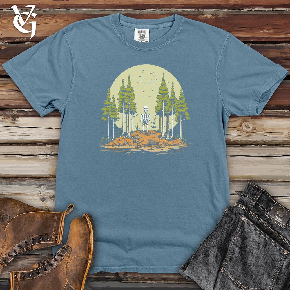 Viking Goods Skeletal Grove Gardener Heavy Cotton Comfort Colors Tee Blue Jean / L