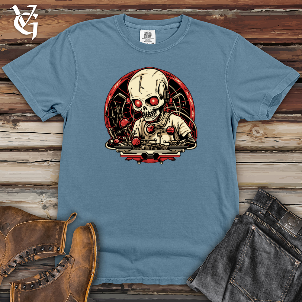 Viking Goods Skilled Cherry Welder Heavy Cotton Comfort Colors Tee Blue Jean / L