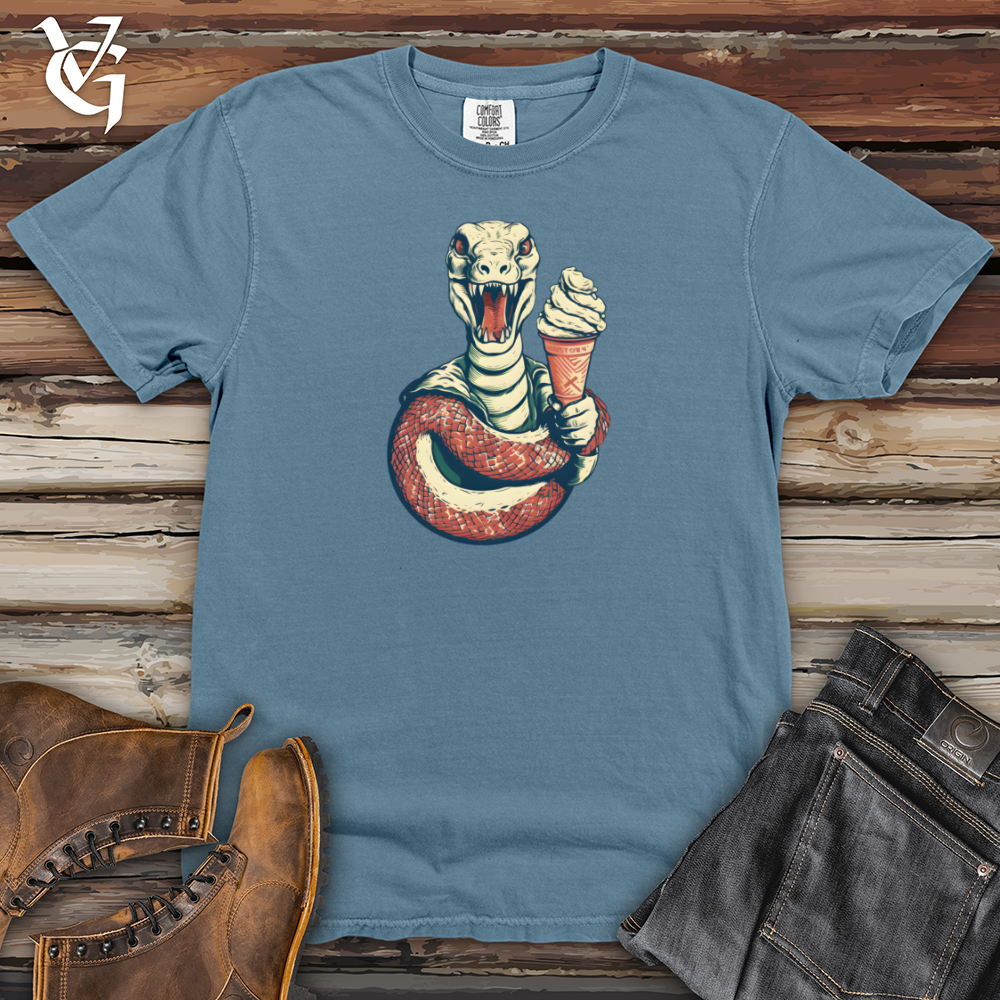 Viking Goods Slithery Sweet Balance. Heavy Cotton Comfort Colors Tee Blue Jean / L