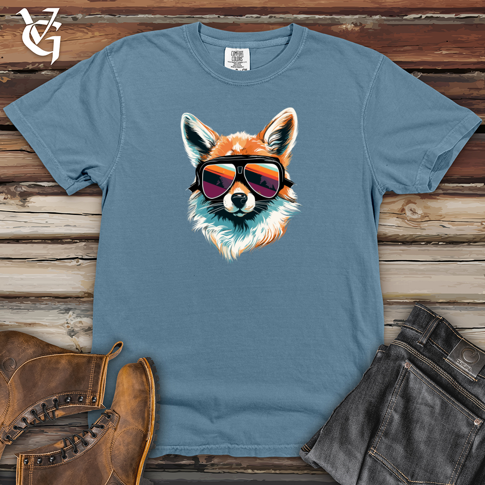 Viking Goods Slope-ready Vixen Heavy Cotton Comfort Colors Tee Blue Jean / L