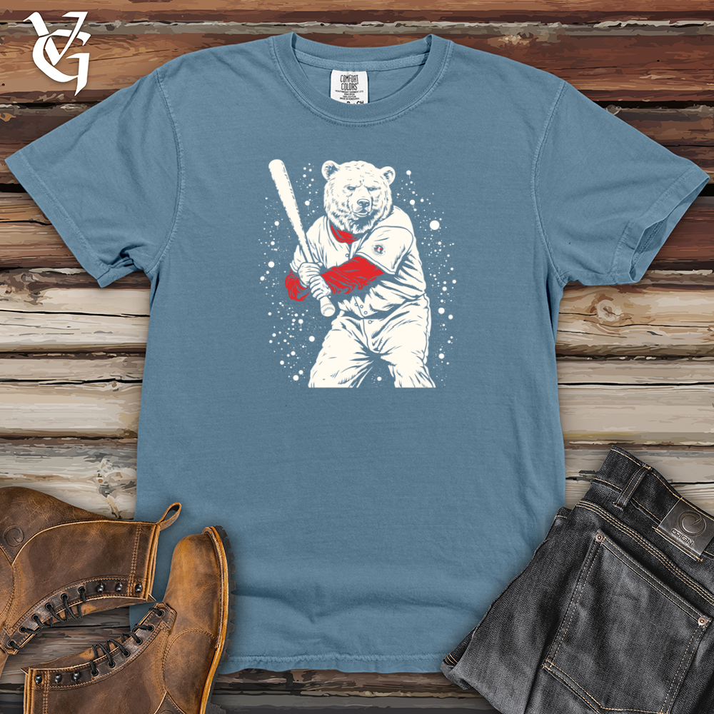 Viking Goods Snowball Slugger Heavy Cotton Comfort Colors Tee Blue Jean / L