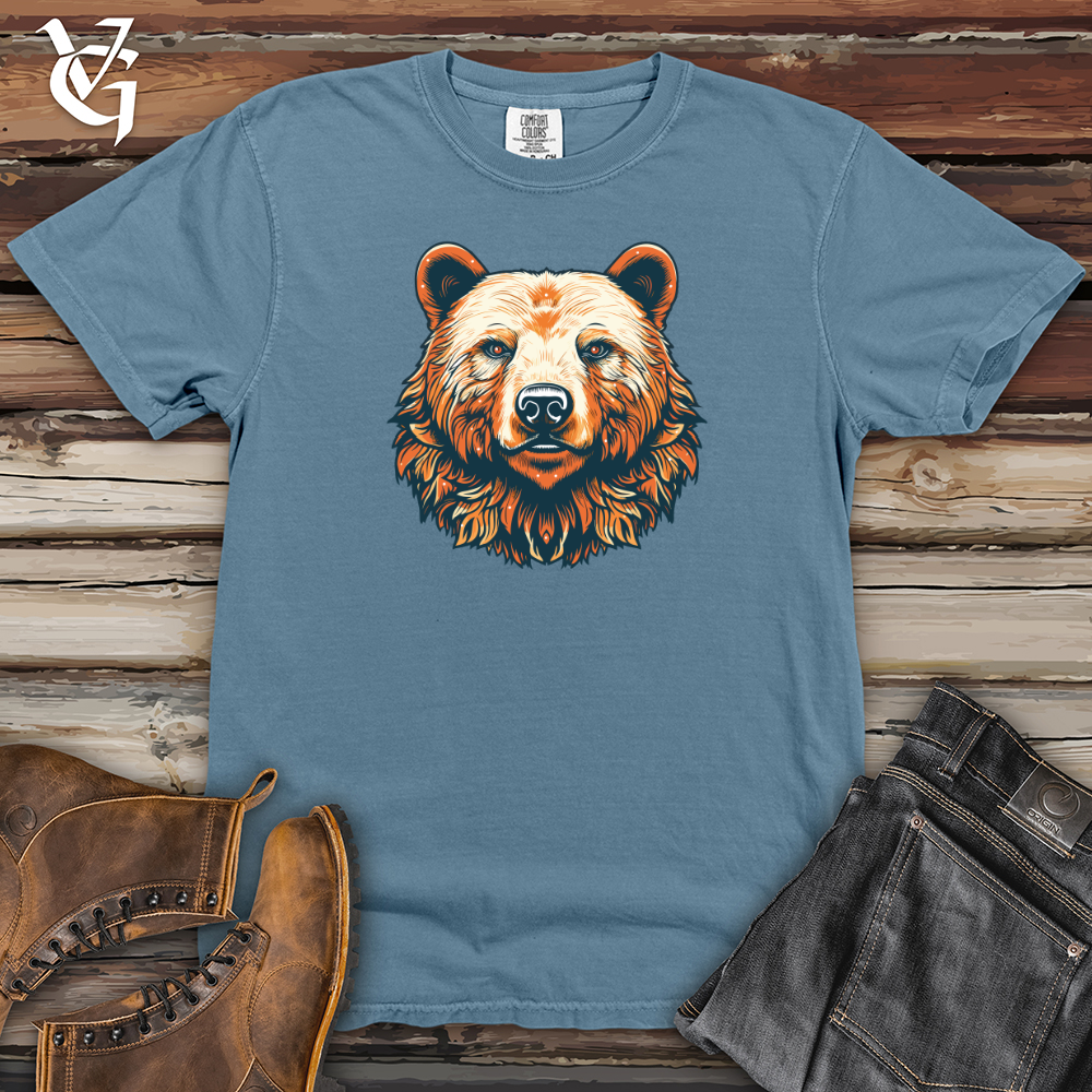 Viking Goods Solar Bear Incognito Heavy Cotton Comfort Colors Tee Blue Jean / L