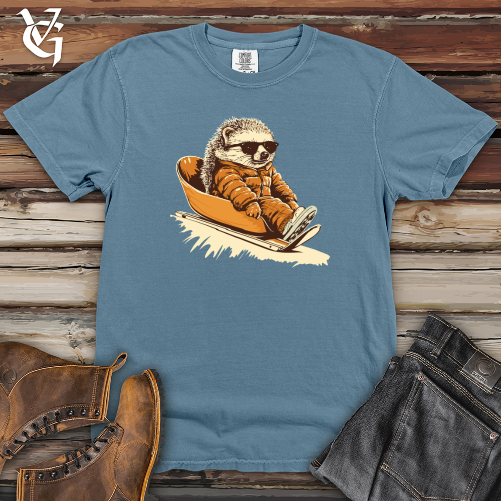 Viking Goods Spiky Slopes Heavy Cotton Comfort Colors Tee Blue Jean / L