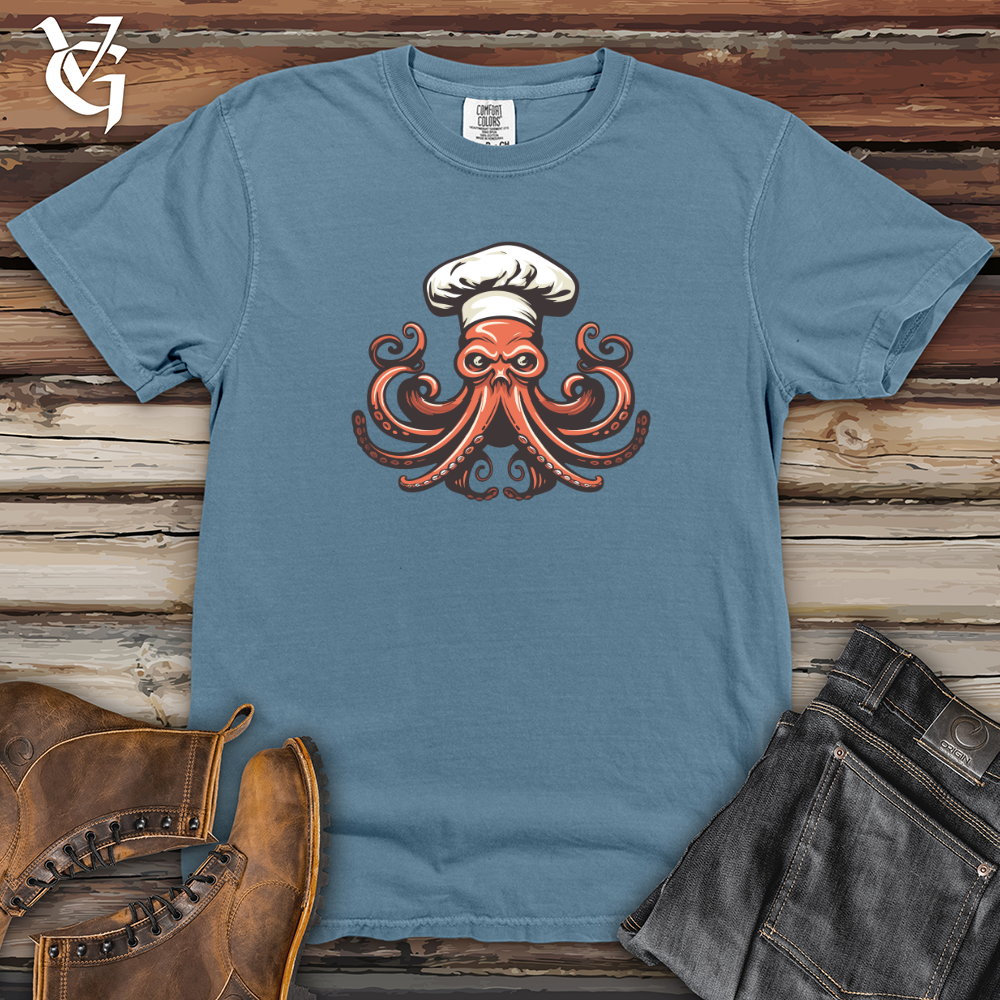 Viking Goods Tentaculinary Master Heavy Cotton Comfort Colors Tee Blue Jean / L