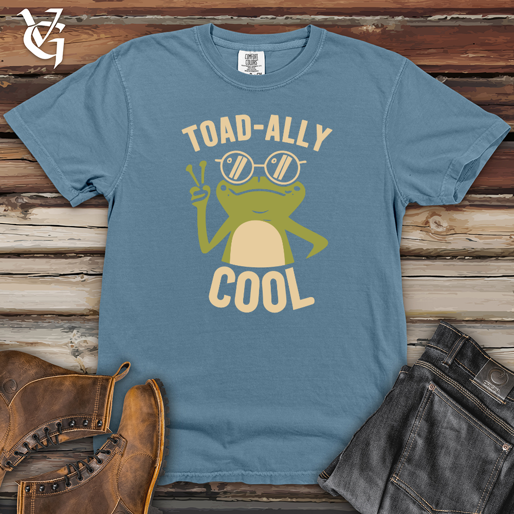 Viking Goods Toad Ally Cool Heavy Cotton Comfort Colors Tee Blue Jean / L
