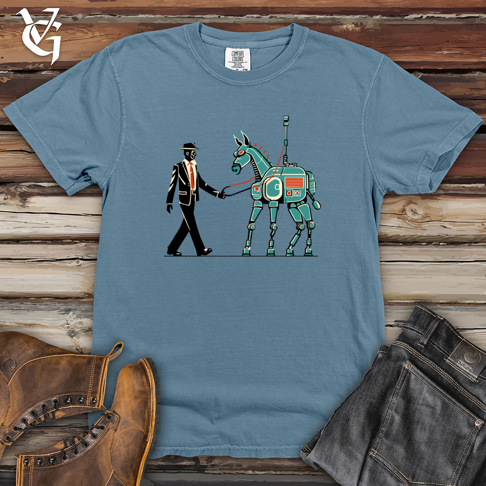 Viking Goods UniRobot Companion Heavy Cotton Comfort Colors Tee Blue Jean / L