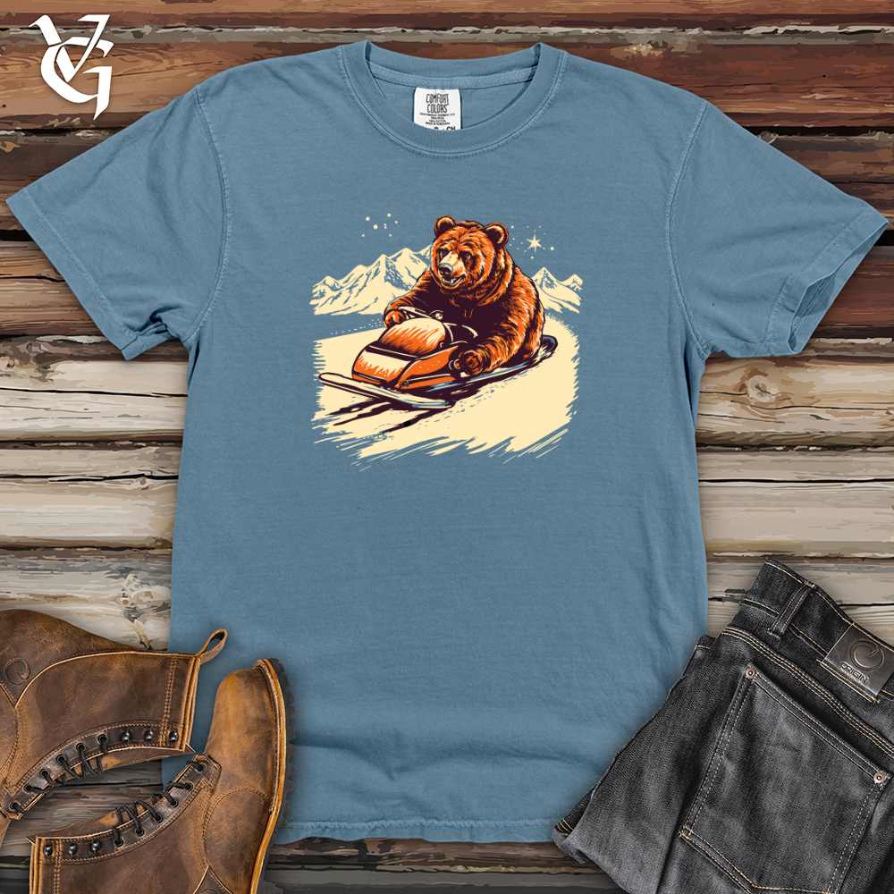 Viking Goods Wild Ride Heavy Cotton Comfort Colors Tee Blue Jean / L