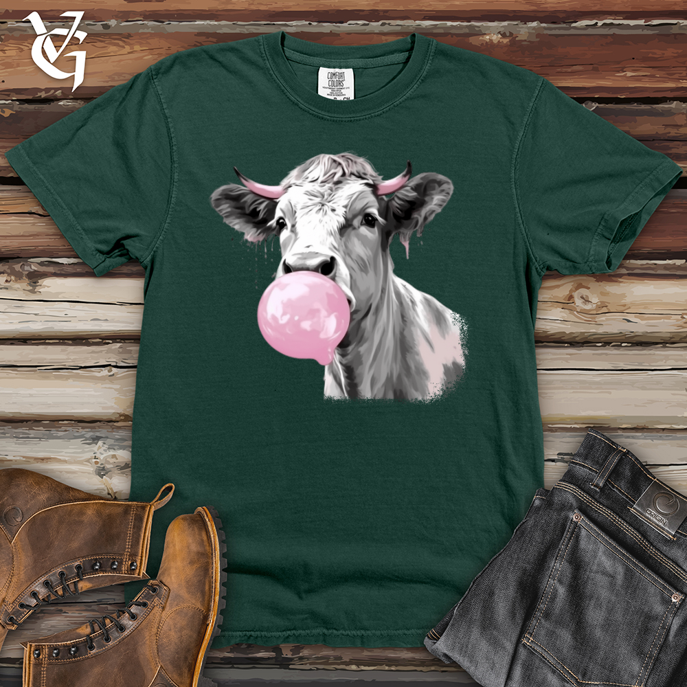 Viking Goods Cow Gum Heavy Cotton Comfort Colors Tee Blue Spruce / L