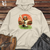 Viking Goods Dachshund Baseball Slugger Midweight Hooded Sweatshirt Bone / L