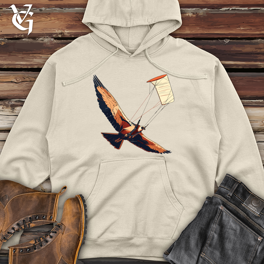 Viking Goods Eagle Glide Adventure Midweight Hooded Sweatshirt Bone / L