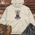 Viking Goods Entwined Roots Visage Midweight Hooded Sweatshirt Bone / L