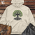 Viking Goods Eternal Roots Tee Midweight Hooded Sweatshirt Bone / L