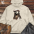 Viking Goods Ferret Pirate Midweight Hooded Sweatshirt Bone / L