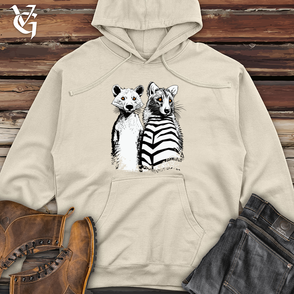 Viking Goods Lemur Lurking Midweight Hooded Sweatshirt Bone / L