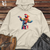 Viking Goods Parrot Geometric Dance Midweight Hooded Sweatshirt Army / L