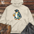 Viking Goods Penguin Vacation Vibes Midweight Hooded Sweatshirt Army / L